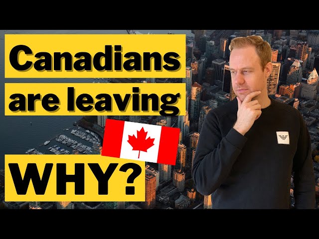 Canadians Are Leaving Canada in Record Numbers (What's Next for Canada?)