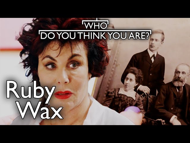 Ruby Wax's family were forced to fled Vienna after Nazi threat!
