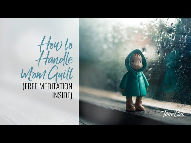 How to Handle Mom Guilt - Terri Cole Boundary Bootcamp 2018