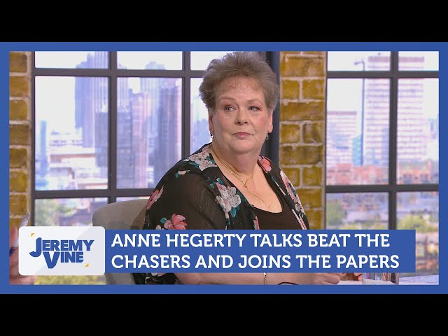 Anne Hegerty talks Beat the Chasers and joins the Papers and Everything Else | Jeremy Vine