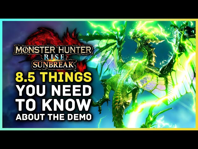 8.5 Things You Need To Know About The Monster Hunter Rise Sunbreak Demo