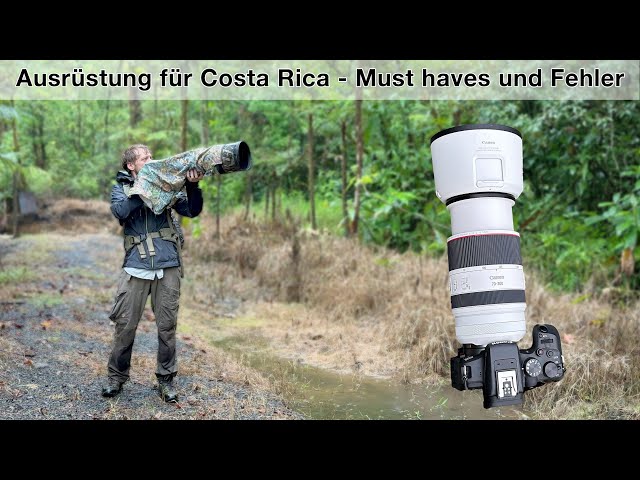 Costa Rica - Was ist in meinem Rucksack und wie fliege ich mit viel Equipment?