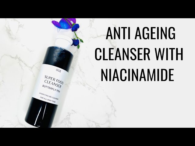MAKE ANTI-AGEING CLEANSER  WITH NIACINAMIDE FOR CLEAR HEALTHY SKIN