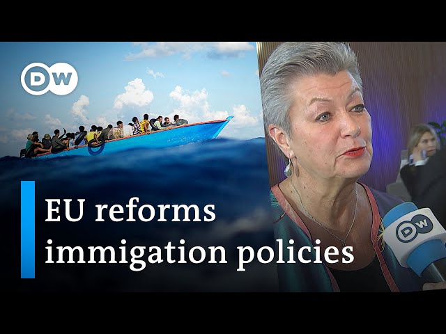 EU tries to reform settling new immigrants with new Migration & Asylum Pact | DW News