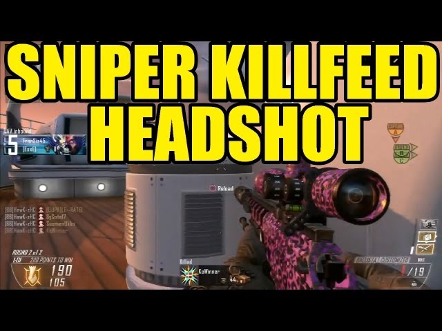 SNIPER KILLFEED | Special HEADSHOT | Multi Call of duty