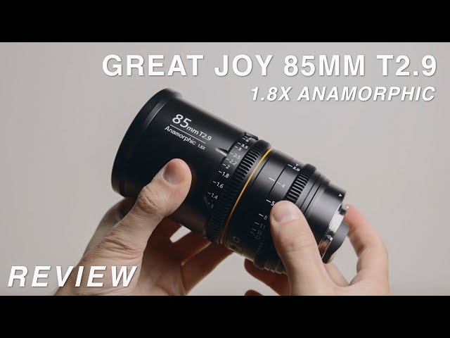 GREAT JOY 85MM T2.9 | REVIEW | Tight 1.8x Anamorphic Lens ( BMPCC 6K & Pro user )