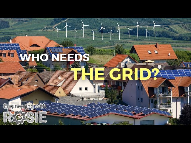 Energy Independence Through Community Batteries, Wind and Solar