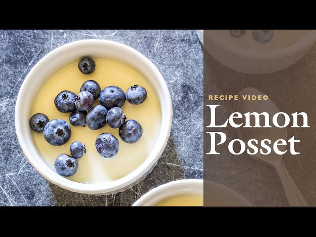 How to Make Lemon Posset with Cook's Illustrated Editor Annie Petito