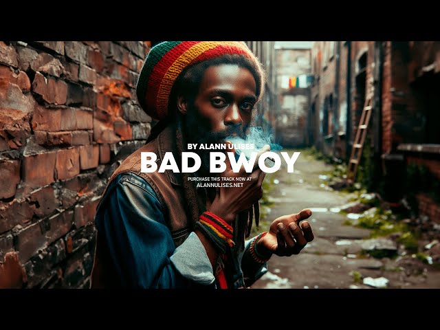 BAD BWOY | Reggae Rap / Hip Hop Boom Bap Beat Instrumental | Reggae Riddim Instrumental 2024