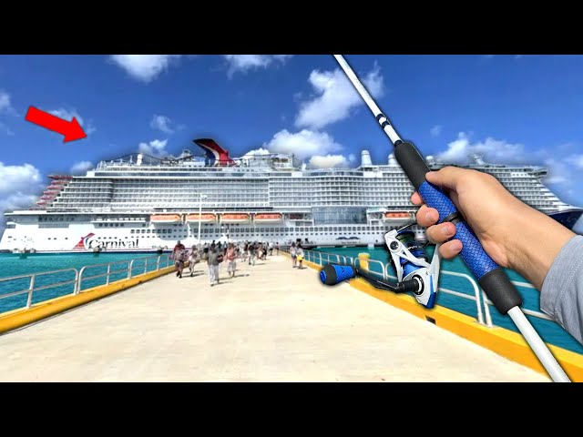 I Sailed on a CRUISE SHIP to go FISHING in Paradise!