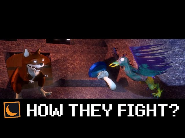 Roblox Animation EP29 : Garten of banban 4 How Evil Opila Bird Fight with Kittysaurus