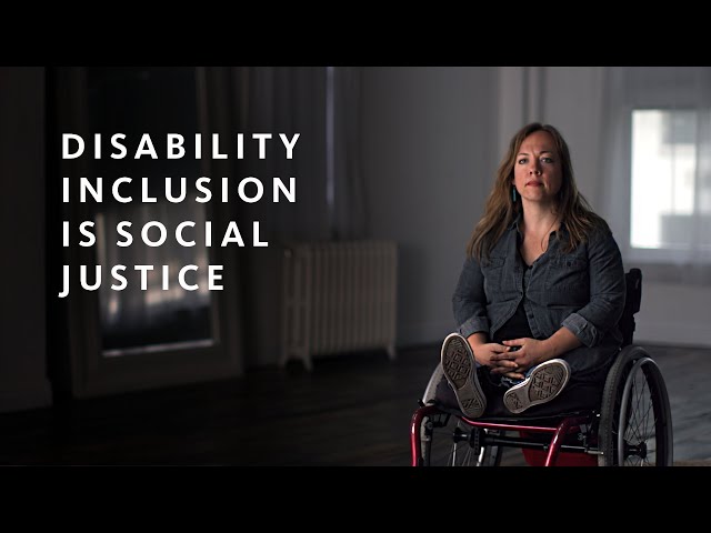Focusing on #DisabilityInclusion is social justice ft. Dessa Cosma