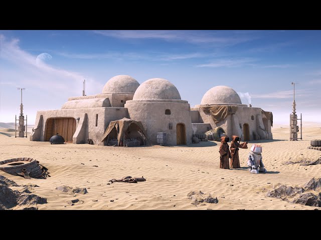 Tatooine set from Star Wars | Suspicious Google Maps