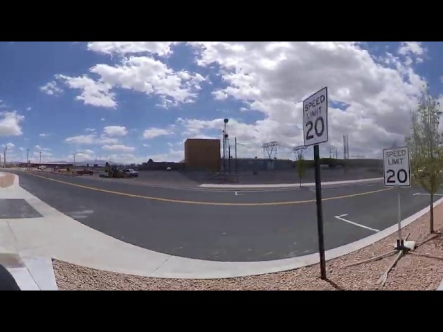 The Entire Riverwalk Sidewalk in Montrose Colorado - 360