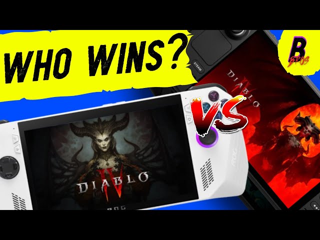 Who Dominates at 15W? Steam Deck vs ROG Ally in Diablo 4