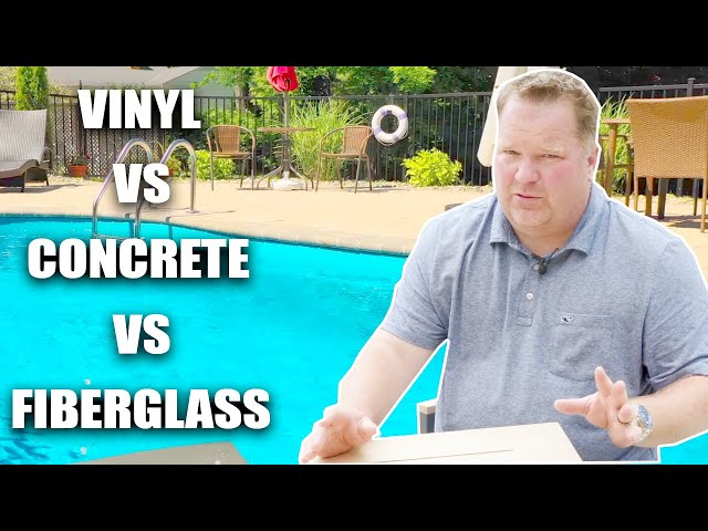 Vinyl Vs Concrete Vs Fiberglass Pools | Albert Group Pools & Patios