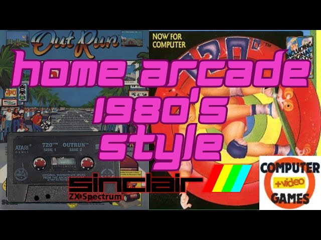 The Arcade Experience at Home 1980s Style ZX Spectrum Version
