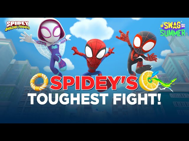 The battle has never been this crazy | Spidey And His Amazing Friends | @disneyindia