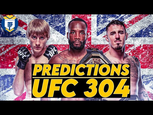UFC 304 Main Card Just Got Announced And IT'S LIT + Early UFC 304 Predictions!