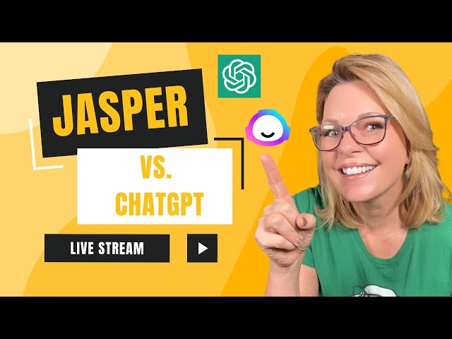 Live Stream: Jasper Takes on ChatGPT in an AI Showdown!