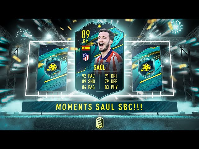 PLAYER MOMENTS SAUL SBC! - FIFA 21 Ultimate Team