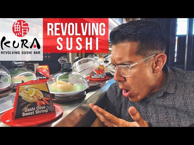 KURA Revolving Sushi   MUST TRY