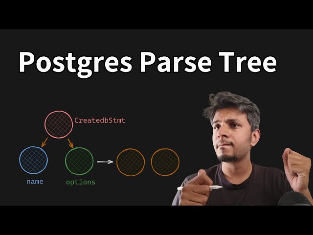 How PostgreSQL parses the query and constructs the Parse Tree?