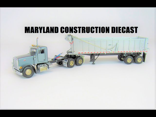 Peterbilt 367 Tractor & East Dump Trailer 1/50 Scale Diecast Model
