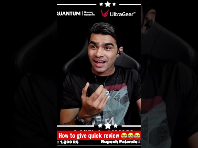 How to give quick Review