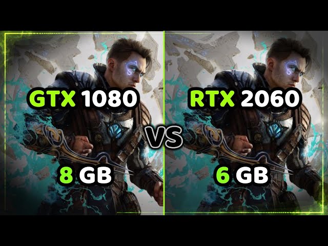 GTX 1080 vs RTX 2060 - Test in Top 10 Games - 2023