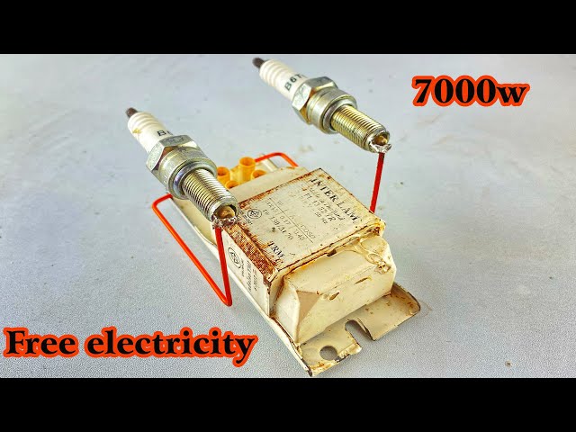 How to make free energy generator 220v 7000w
