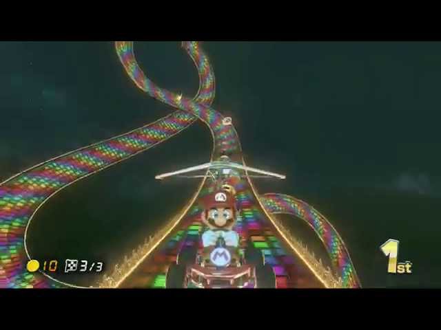 Mario Kart 8: N64 Rainbow Road [1080 HD]