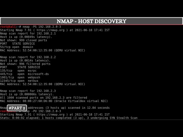 Nmap - Host Discovery | Part 2 | [ தமிழில் ]