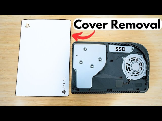 How to Remove PS5 Plates (Cover) and Access SSD