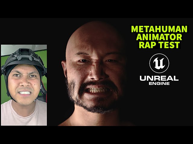 Metahuman Animator Rap Test