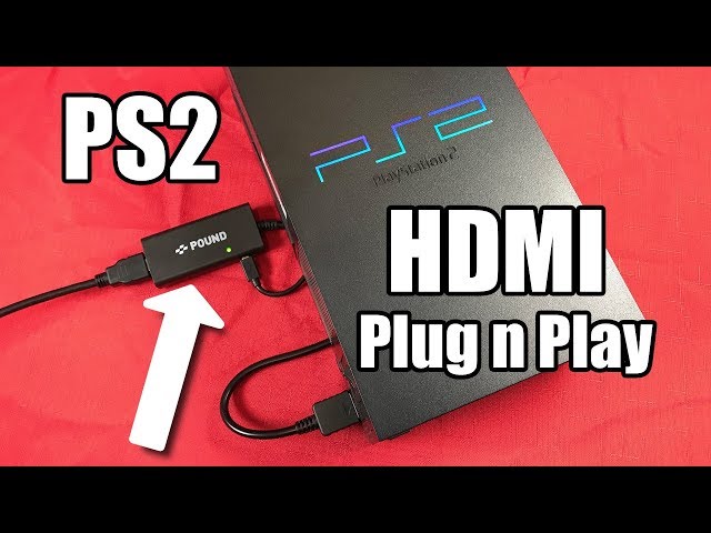 *NEW* PS2 HDMI Cable 100% Plug & Play - REVIEW w/ Gameplay