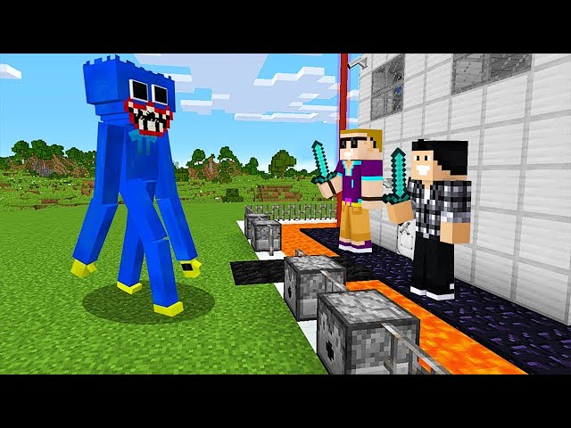 Huggy Wuggy vs La Maison La Plus Sécurisée - Minecraft