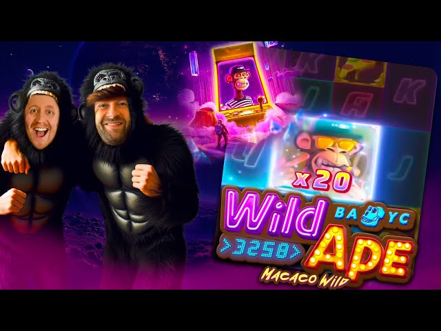 WILD APE #3258!! Big Bonus Features And Base Game Wins!!