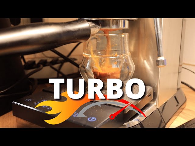 How to make a turbo espresso on the Delonghi Dedica