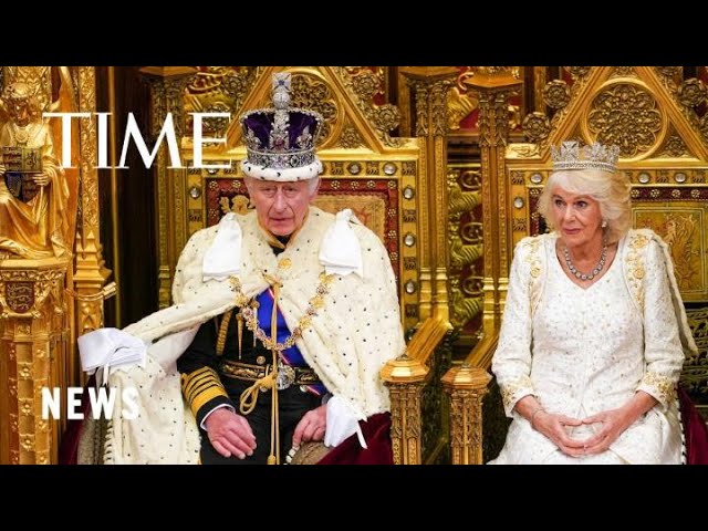 King Charles III Makes First King's Speech as Monarch to British Parliament