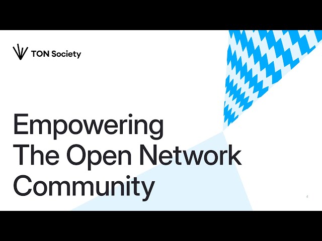 The Open Network for TON Society