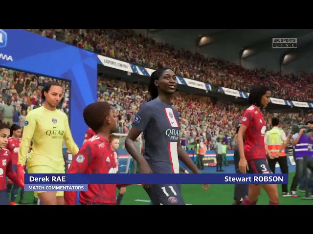 EA Sports FIFA 23 Women’s D1 Arkema gameplay on Xbox Series X