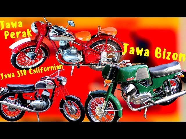 История мотоциклов JAWA.Модели JAWA,о которых вы никогда даже и не слышали