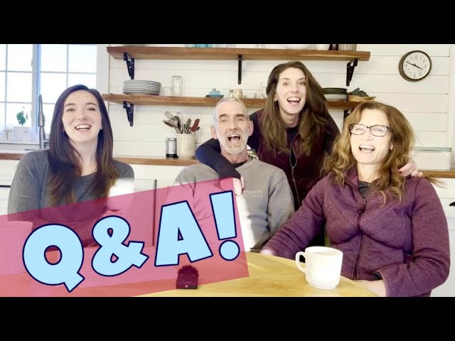 Q&A WITH JIM AND THE FAMILY!!!!