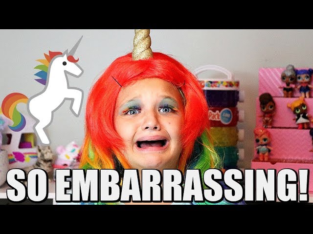 24 Hours as a UNICORN!!! Embarrassing Challenge