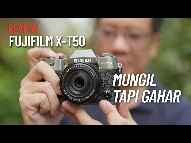 Review Fujifilm X-T50 - Kameranya compact dengan spek flagship | 40MP & Stabilizer