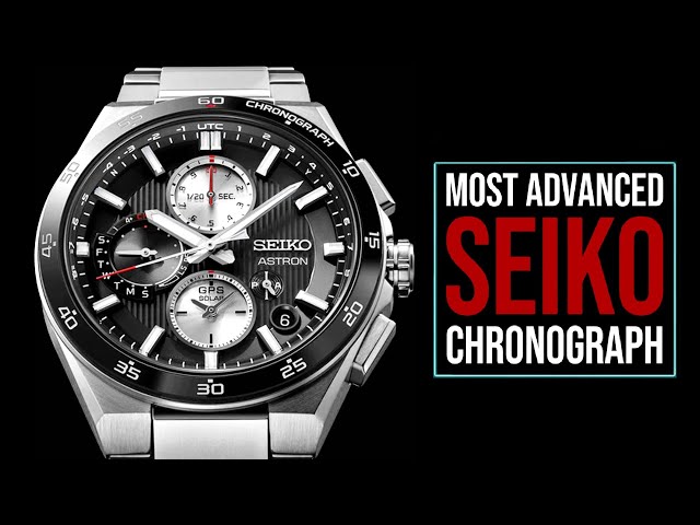 The Most ADVANCED Seiko Chronograph - Astron GPS Solar Dual Time 5X83 In Titanium