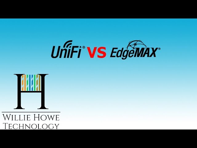 UniFi vs EdgeMAX - USG vs EdgeRouter - UniFi Switch vs EdgeSwitch