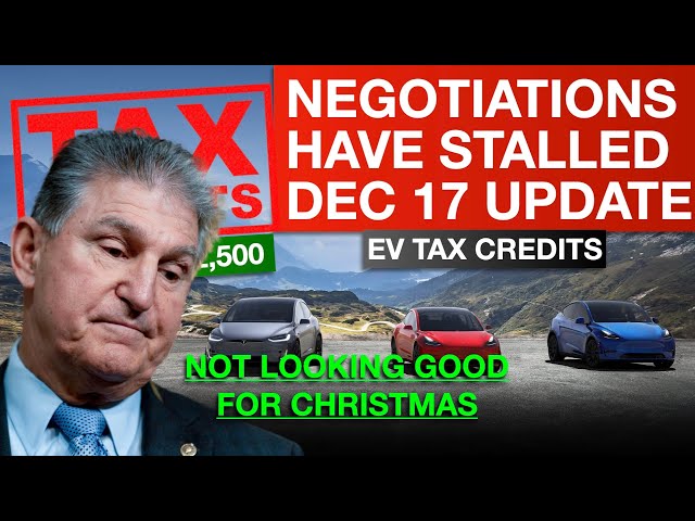 EV Tax Credits Update December 17th, Not Looking Good for 2021 Passage