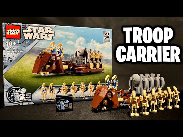 May the 4th 2024 | LEGO 40686 Truppentransporter der Handelsföderation Review | LEGO Star Wars 2024